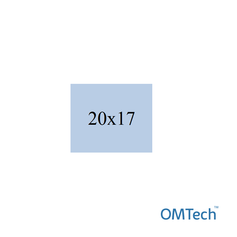 Покриття операційне OMTech™ 20см х 17см (спанлейс - 50 г/м2), стерильне